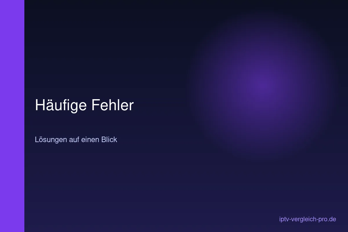 IPTV M3U URL Fehlerbehebung — die häufigsten Probleme und Lösungen